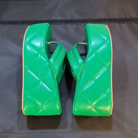 SO ME CHUNKY PLATFORM TOE POST SANDALS - Picture 12 of 14